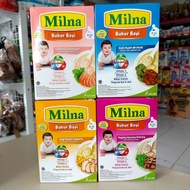 Milna Bubur Reguler/ Milna Bubur Bayi  8-12 Bulan Sup Ayam Jagung/Hati Ayam Brokoli/Salmon Cah Bayam/ Daging Kacang Polong  120gr