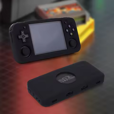 For ANBERNIC RG35XX H Soft Silicone Case Game Console Cover Shockproof Protective Cover For Anbernic