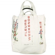 SONIA RYKIEL 全新 Marche 兩用帆布手提包 52278357 自然色 原價：¥88,000 包 [二手] [SONIA RYKIEL]