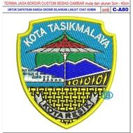 GIB PATCH LOGO EMBROIDERY C-A80 KWARDA CITY TASIKMALAYA BET/BADGE