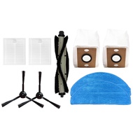 Main brush / side brush / dust bag / filter/Mop Cloth compatible with iLife A30 A30 pro robot vacuum