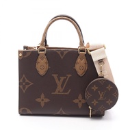 【二手】路易威登 (Louis Vuitton) LOUIS VUITTON手提包 OnTheGo PM M46373 PVC塗層帆布 OnTheGo PM 女士二手 A