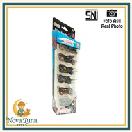 NovaLuna Children's Road Racing Car Toys 6pcs 054-6