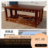 New arrivals for May!Heating Table Household Foldable Rectangular1.2Rice Solid Wood Grill1.5M Heating Table Thickened Th