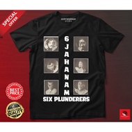 BAJU FILEM KLASIK 6 JAHANAM P RAMLEE T-SHIRT LENGAN PENDEK ROUNDNECK COTTON