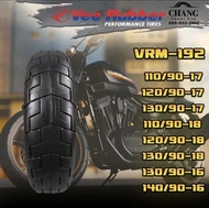 ยางรถมอเตอร์ไซค์ YAMAHA SR รถชอปเปอร์ ยี่ห้อ VEE RUBBER รุ่น VRM192 ขนาด 192 110/90-17 120/90-17 1