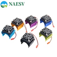 NAESV Cooling Fan, 3660 Motor 3650 Motor Heat Sink, Model Parts Cooler 36mm Inner Diameter Metal Mat