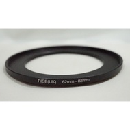 Rise Step Up Filter Ring 62mm - 82mm / StepUp 62 mm - 82 mm 62 - 82
