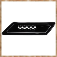 [K U Y G] Glossy Black Universal Car Front Bumper Hood Vent Air Out Decoration for   -A4 B8 Golf    