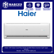 Haier 1HP Clean Cool Plus Series (w/3M Filter) Inverter Split Type Aircon HSU-10TSP13(DC)-SC