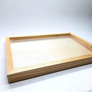 3D teak wood photo frame 20 x 30 x 5