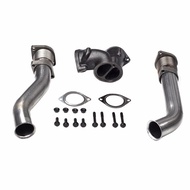 Stainless Racing Manifold Header Exhaust For  FORD 7.3L TURBO POWERSTROKE DIESEL 99.5-03