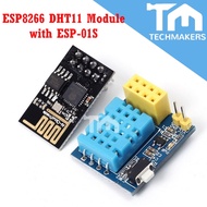 ESP8266 DHT11 Temperature Humidity Sensor Module with ESP-01S for WiFi Smart Home IOT DIY Kit ESP 82