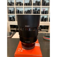 Sony 85mm f1.8 Lens