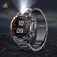 D8 Smart Watch For Men (Answer/Make Call),LED Flashlight Srtong Outdoor,2024 HD 1.52"Smartwatch Fitn