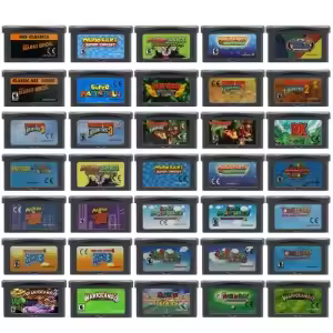 GBA 32 Bit Video Game Cartridge Console Card Mario dDonkey Kong Wario Series Golf Tennis Party Super