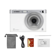 【KiTBEEZ KF-1】CCD Digital Camera 50MP 16X Zoom 4K Video 2.88″ IPS Screen WiFi Face Recognition AF Au