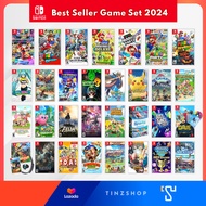 Tinzshop Best Seller Game Set 2024 :  รวมเกม Nintendo Switch ชุดขายดี ปี 2024 เกมนินเทนโด้ ขายดี เลื