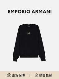 EMPORIO ARMANI EA7 男士Logo徽標圓領長袖衛衣[平行進口]