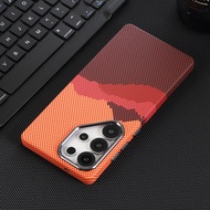 Kevlar Carbon Fibre Texture Magnetic Phone Case for Samsung Galaxy A56 S24 Ultra S25 Plus S25 Ultra 