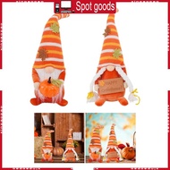 XI Striped Fall Gnomes Decorations Swedish Tomte Gnomes Doll Handmade Facelss Doll
