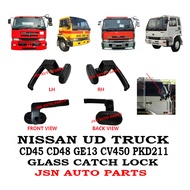J15S01 DOOR GLASS CATCH LOCK NIISAN UD TRUCK CD45 CD48 GE13 PKD211 LKA211 CV450 LORRY TRUCK AKSESORI