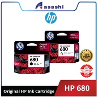 HP 680 Black Ink Cartridge (F6V27AA) + HP 680 Tri-color Ink Cartridge (F6V26AA)