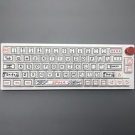 New Graffiti Keycap 125Keys XDA Profiles PBT Dye-Sublimation of RK61 RK71 61/71/84/108 Keys Mechanic