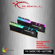Gskill DDR4 TridentZ RGB PC28800 16GB (2x8GB) F4-3600C19D-16GTZRB