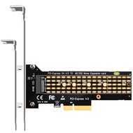 22110 M.2 NVMe to PCIe 4.0 X4 Adapter, PCIe 4.0/3.0 X4 Full Speed Support (PA-22110)