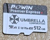 Powin x Capcom Premier Express microSD 惡靈古堡9 特仕記憶卡 512GB [R:900 W:700] , for Switch 2