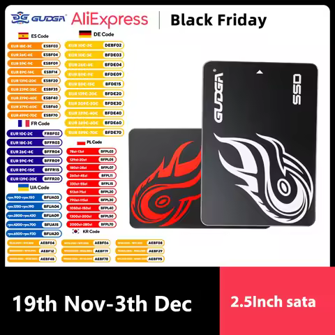 GUDGA SSD SATA Best 2.5 SSD 1TB 512GB 256GB 128GB Promotion laptop Hard drives For Laptop Hard Sata 