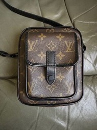 (Jbro2hand)二手品 LOUIS VUITTON LV 老花小包 Christopher 隨身包