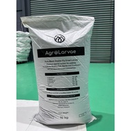AgroLarvae Larva Kering Lalat Askar Hitam BSF (Makanan haiwan ternakan & haiwan peliharaan premium)