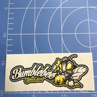 Wasp Sticker Matte Waterproof Bumblebee