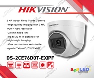 Hikvision DS-2CE76D0T-EXIPF 2MP 1080P Dome Analog EXIR CCTV Camera