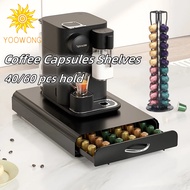【SG】Drawer Type Coffee Capsules Shelves 60/40pcs Storage Stand Rack Coffee Capsules Holder For Nespr