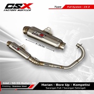 Racing CSX exhaust - PNP HEREX - type CS 3 by CSX FACTORY MUFFLER