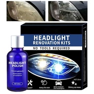 Headlight Repair Agent 30ml Auto Headlight Restoration Liquid Agent Automotive Restoration Cleaner for Cars Motorcycles and Electric Vehicles stylish