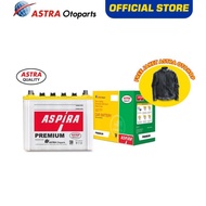 Aki Premium ASPIRA NS40L (32 Ah) Aki Mobil untuk Mobil Agya, Calya,