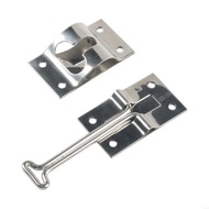 X13D Stainless Steel RVs Door Holder Latches Catch for Trailer Cargo Truck 4" 6'' Door Catch Latches