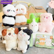 LOVETOUCH Pair of Magneticed Couple Cat Bear Plush Keychain Cute Creative Plush Kawaii Magneted Back