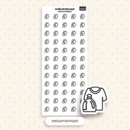 Laundry Icon Sticker | House Chores Reminder Sticker | Planner Journal Sticker | meillustrationsph