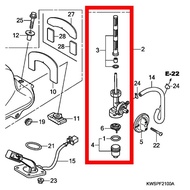 ๑ ♒ ◔ ♞Honda CB110 Genuine Fuel Cock