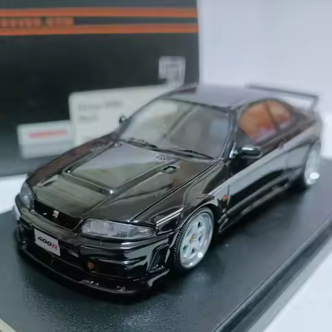 Resin Material 1:43 Scale Nismo Nissan Gt-R R34 400R Modified Sports Car Simulation Resin Static Car