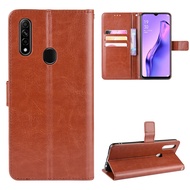 OPPO Realme C21 C21Y 8 7 5G 7i Reno 6z 5 pro 5F 4F A16 A95 A54 AX5 F19 Case PU Lear Wallet Flip Cove