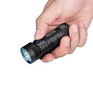 OLIGHT - Seeker 4 mini 【黑色】 雙光源電筒 白光+UV 可換電 尾部磁石 冷白光 紫光 便攜電筒 強光電筒
