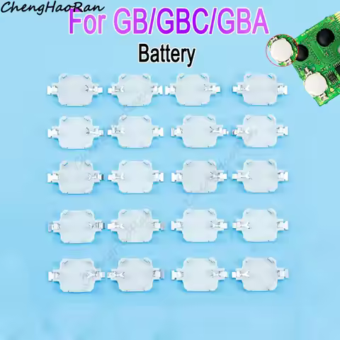 ChengHaoRan 10 PCS For Gameboy CR1616 Battery Holder For GB GBC GBA Game Battery Holder Repair Repla