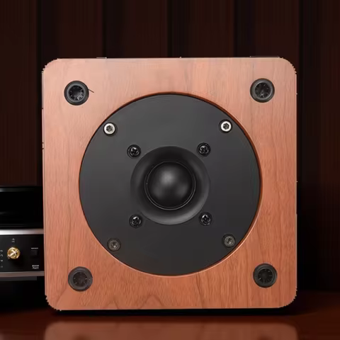 4 Inch External Tweeter 15-30W HiFi Passive Speaker 90dB Audio 8 Ohm Sound Box High Pitch For Home T