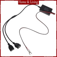 AOTO Dual USB QC3 0 Universal Charger USB Female DC-DC  Module DC10V- 30V to 5V3A